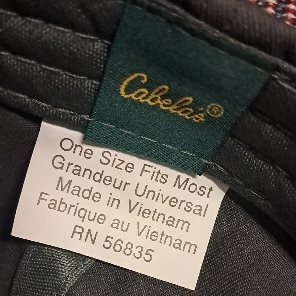 Cabela's Gray Cap with Yellow Logo - Picture 3 of 10